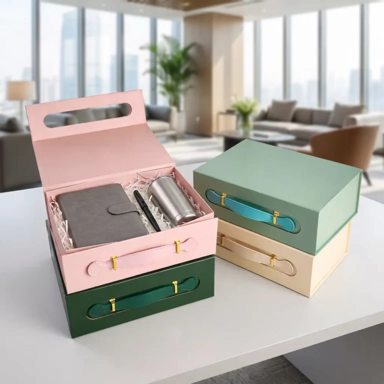 folding magnetic gift boxes for notebook